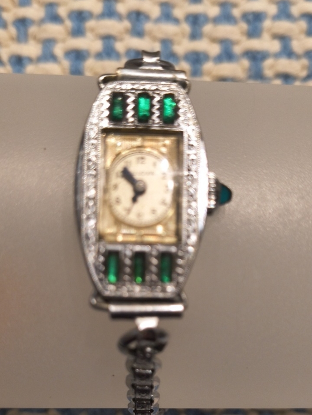 Antique Vintage Gold Women's Watches Bulova And Waltham Not Working Good Cond - Picture 2 of 7